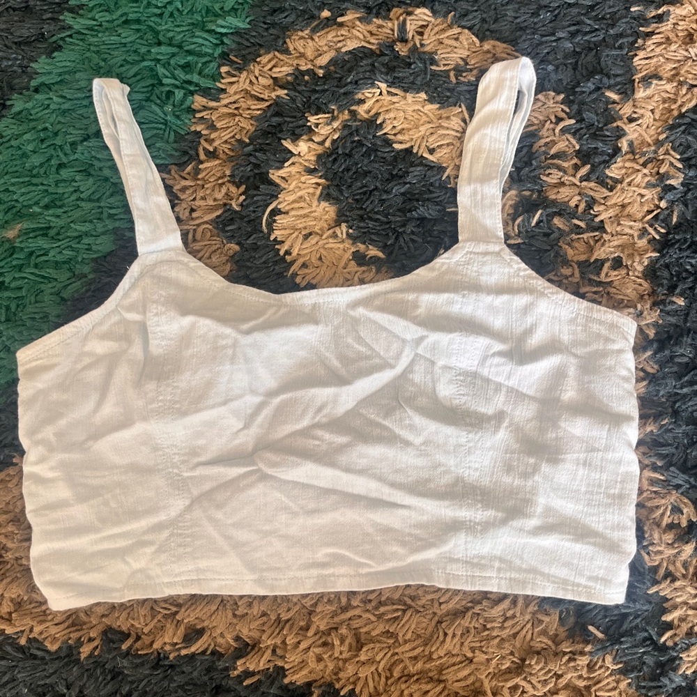 Aerie Light Blue Crop Top